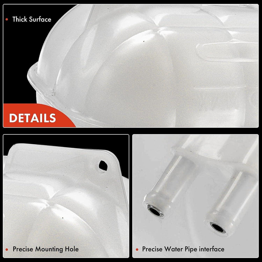 A-Premium Engine Heavy Duty Pressurized Coolant Recovery Reservoir [With Cap] Compatible with Freightliner Century Class 2001-2007 Columbia 2001-2007, Replace# 05-23045-000, 05-23045-001