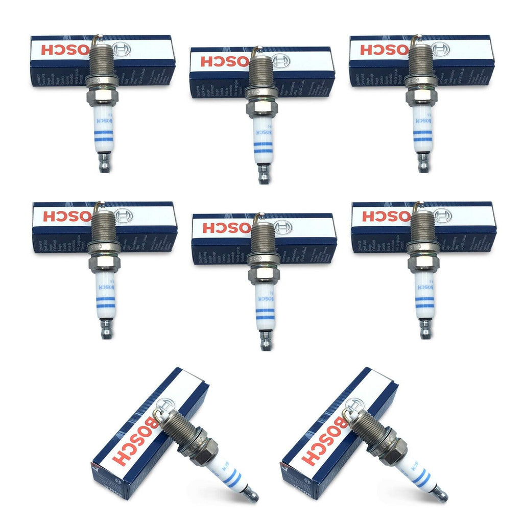 8 OEM BOSCH Plugs Spark Plug Kit Set High Power for BMW 550I 650I 750I 750Li X5