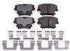 17-1057, Z17 Rear Ceramic Brake Pads with Hardware