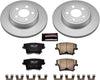 CRK1720 Coated Brake Rotor & Ceramic Brake Pads- Rear