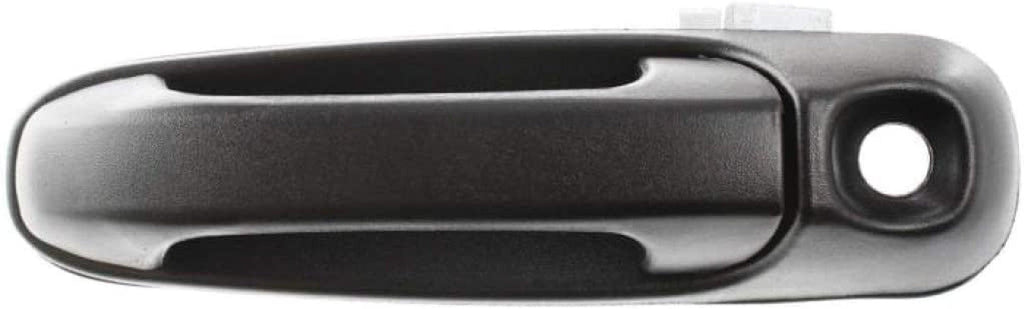 Compatible with Dodge Ram 2500 Exterior Door Handle 2003-2009 Driver Side Front, Textured Black | with Key Hole | Trim: All Submodels | CH1310120 | 55275949AC