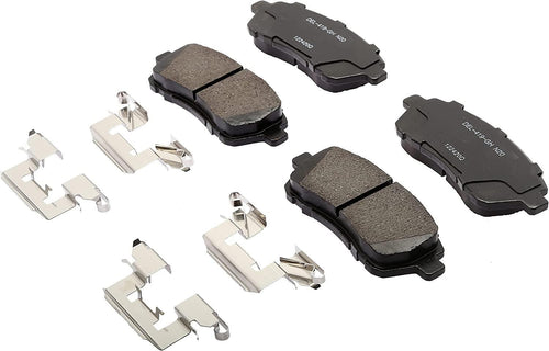 Gold 17D1454CHF1 Ceramic Front Disc Brake Pad Kit with Clips