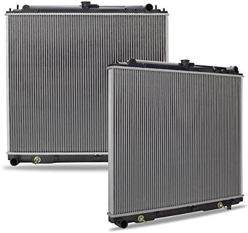 Plastic End-Tank Radiator Compatible with Nissan Frontier 2005-2015