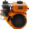 3000RPM 3HP Diesel Engine, 196CC 4 Stroke Single Cylinder Air Cooling Diesel Engine Manual Recoil Start System Diesel Motor