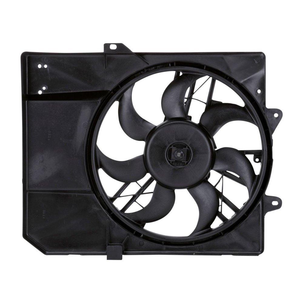 620240 Dual Radiator and Condenser Fan Assembly for 330-55014-000 Dw Fits 1997 Mercury Tracer