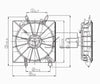 TYC Engine Cooling Fan Assembly for 01-05 Civic 600380