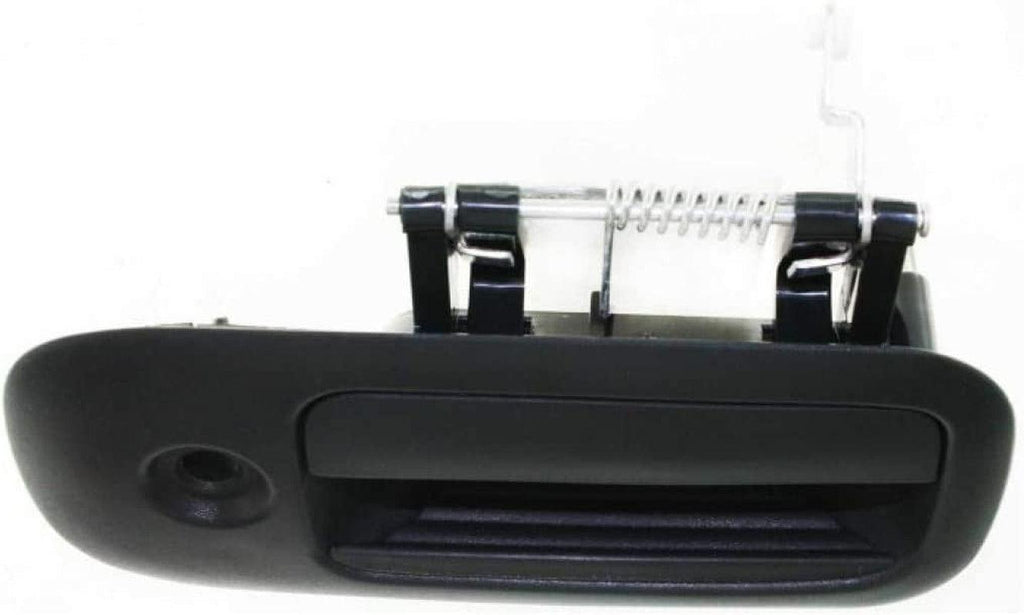 For Chevy Express 2500 Exterior Door Handle Rear Passenger Side - Side Sliding Door Textured Black 1996-2002 | with Key Hole | Trim: Base/Ls | GM1513105 | 15739871