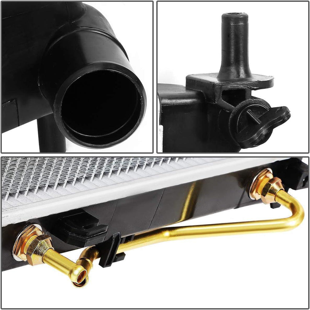 OEM-RA-13202 13202 Factory Style Aluminum Core Cooling Radiator Compatible with 11-13 Elantra/2013 Elantra Coupe AT/MT
