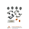 Disc Brake Hardware Kit for Enclave, Traverse, Acadia Limited+More H5789Q