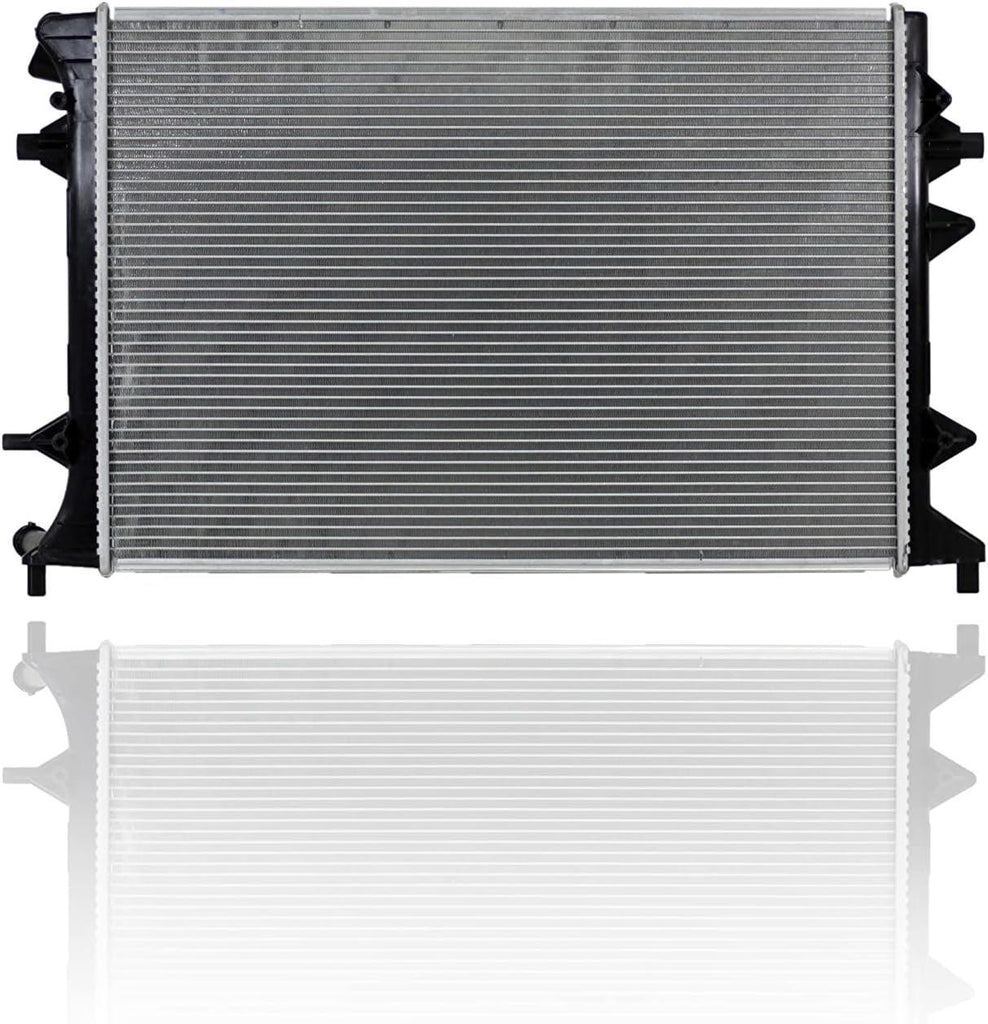 Radiator -  Compatible/Replacement for 13273 12-14 Volkswagen VW Passat 2.0L, 13-16 Jetta Hybrid - Plastic Tank Aluminum Core
