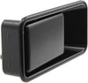 Compatible with Jeep Wrangler YJ Exterior Door Handle 1987-1995 Driver Side | Front | Smooth Black | Trim:All Submodels | CH1310144 | 55176549AB
