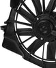 OEM-RF-0084 Factory Style Radiator Cooling Fan Assembly Cooling Efficiency Improved Direct Replacement [Compatible with 07-11 Dodge Nitro] Black