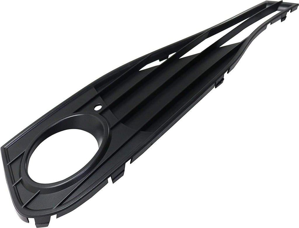Front Fog Lamp Molding Compatible with 2014-2016 BMW 428I, BMW 428I Xdrive, BMW 435I, BMW 435I Xdrive, Fits 2015-2016 BMW 428I Gran Coupe Passenger Side Textured Black Standard