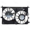 Four Seasons Dual Radiator and Condenser Fan Assembly for Corolla, Matrix 76224