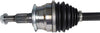 NCV10017XD XD Series CV Axle Shaft Assembly for Extreme Weather Environments - Left or Right Front (Driver or Passenger Side), Gray
