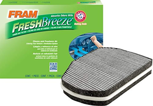 Fresh Breeze Cabin Air Filter with Arm & Hammer Baking Soda, CF8770A for Select Mercedes-Benz Vehicles , White