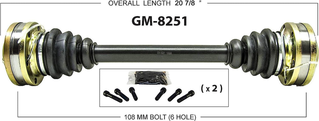 GM-8251 CV Axle