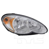 TYC Headlight Assembly for 06-10 Chrysler PT Cruiser 20-6773-00-9