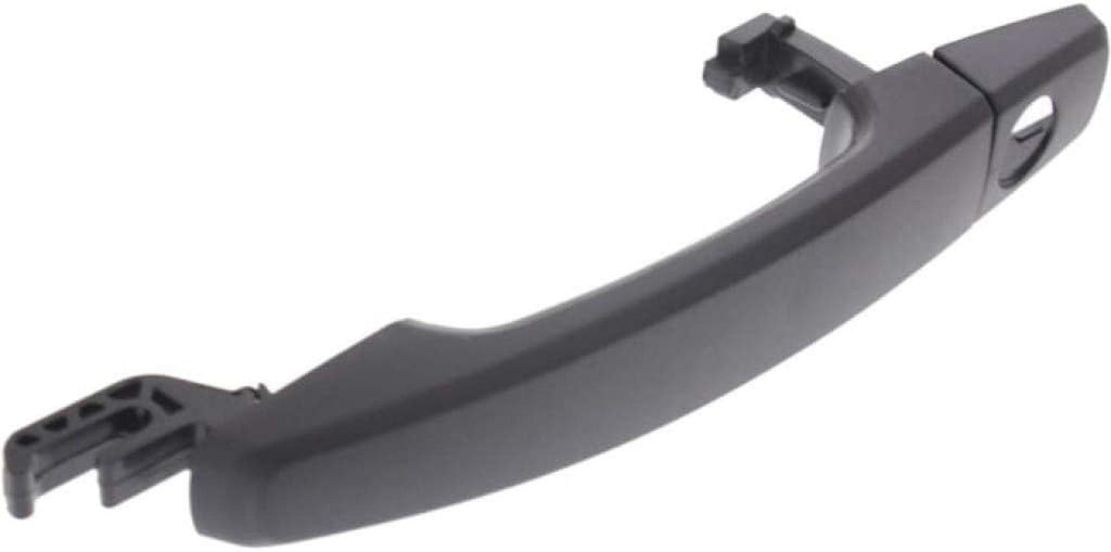 for Chevy Camaro Exterior Door Handle Front Driver Side Textured Black 2011-2013 | with Key Hole| Trim:All Submodels