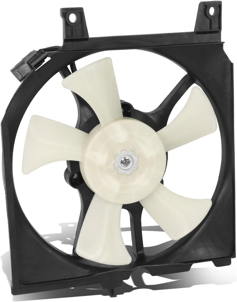 OEM-RF-0866 Factory Style A/C Condenser Fan Assembly Compatible with 91-00 Sentra / 91-99 Tsuru / 91-93 NX