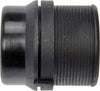 Dorman 800-275 50 Mm ID Heater Hose Connector, Straight to 50 Mm ID Barbed