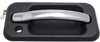 for Hummer H2 Exterior Door Handle Front, Passenger Side Black Bezel with Chrome Lever 2003-2009 | with Key Hole | Trim: Base | HU1311101 | 15104791