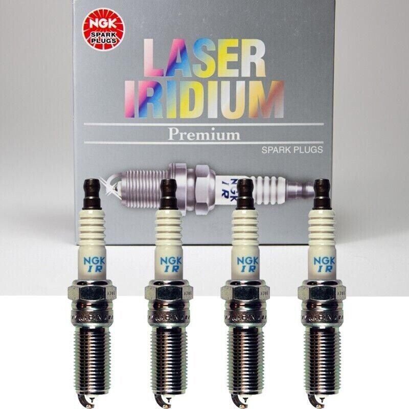 Genuine NGK Laser Iridium Spark Plug 4PCS Set for 2010-2013 Mazda 3/ CX-7 2.3L