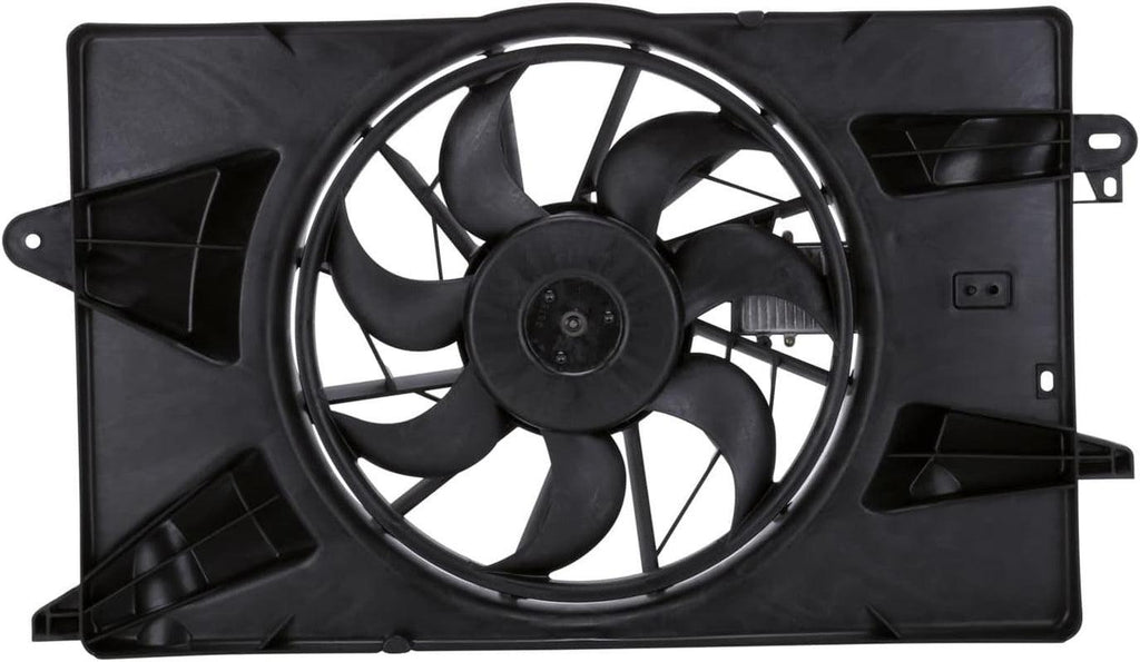 622920 Replacement Cooling Fan Assembly Compatible with Dodge Dart, Black