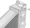 RA-S10V882-3 Aluminum 3-Row Racing Radiator,Metallic