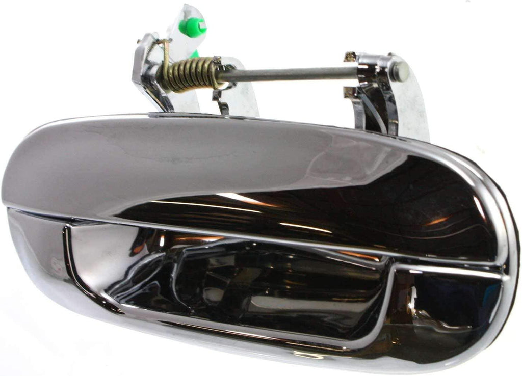 Front and Rear Exterior Door Handle Set of 4 Compatible with 2002-2009 Chevrolet Trailblazer/Gmc Envoy Chrome Driver and Passenger Side