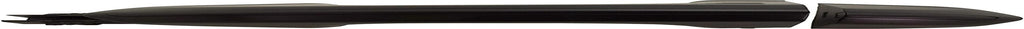 Front or Rear Exterior Door Handle Compatible with 2015-2018 Ford Edge and 2013-2020 Ford Fusion Primed Black, Set of 2, Driver and Passenger Side