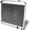 RA-GMC66-3 3-Row Full Aluminum Radiator 25 X 22.5 X 2.5 [Compatible with 63-66 Chevrolet C10/ C20/ C30/ K10/ K20 Pickup / 61-66 Catallina / 61-66 Bonneville / 62-64 Grand Prix]
