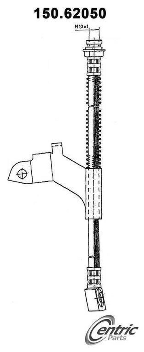 Brake Hydraulic Hose for Reatta, Riviera, Allante, Eldorado+More 150.62050