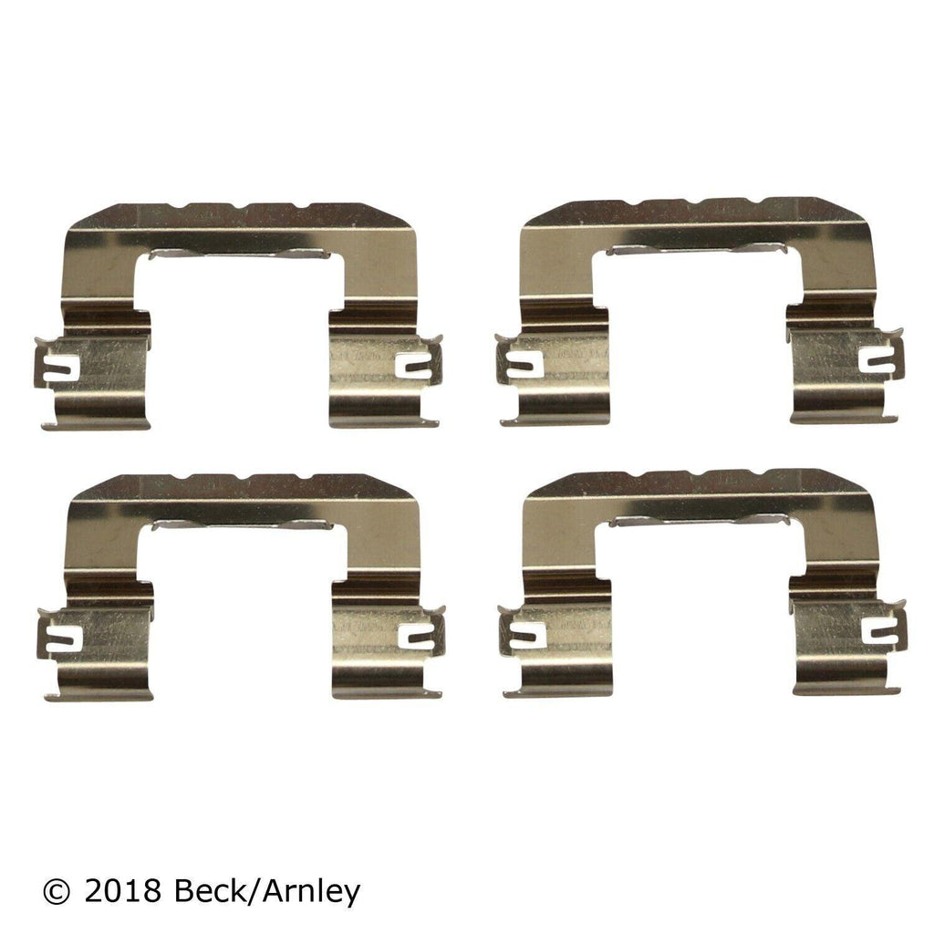 Beck Arnley Front Disc Brake Pad Set for 16-17 Hyundai Veloster (085-7074)