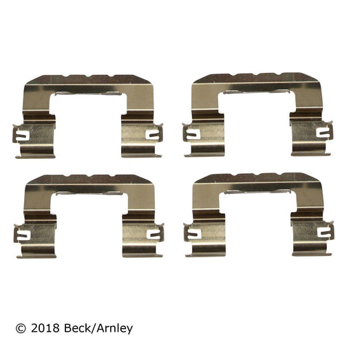 Beck Arnley Front Disc Brake Pad Set for 16-17 Hyundai Veloster (085-7074)