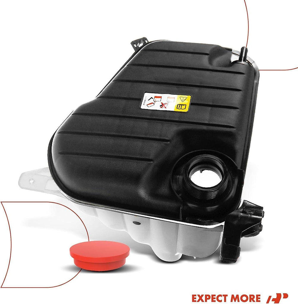 A-Premium Engine Coolant Overflow Recovery Reservoir Tank [With Sensor] Compatible with Jaguar XF 2010 2011 2012 2013 2014 2015, [2.0L 3.0L 5.0L], Replace# C2Z29118, C2Z15579, C2Z22872, C2Z11292