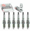 6 Pc NGK V-Power Spark Plugs Compatible with Dodge Dakota 3.7L V6 2004-2010