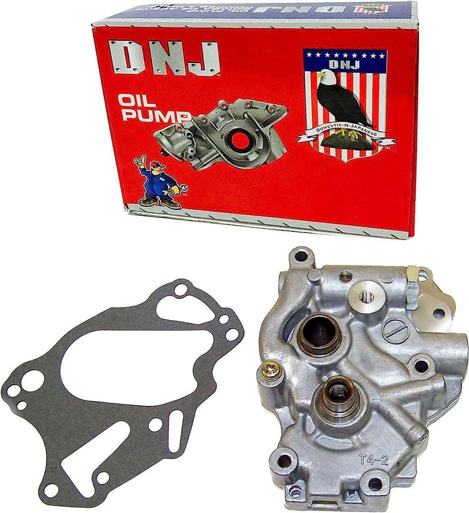 DNJ OP101 Oil Pump for 81-89/ Chrysler, Dodge, Mazda, Mitsubishi, Plymouth/ 400, 600, Aries, B2600, Caravan, Challenger, Lebaron, Mighty Max, 2.4L, SOHC, L4, 2555Cc, 156Cid, Naturally Aspirated