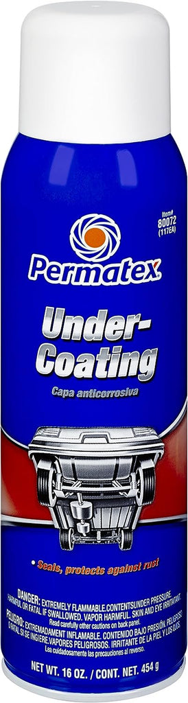 Permatex 80072 Undercoating, 16 Oz. Net Aerosol Can