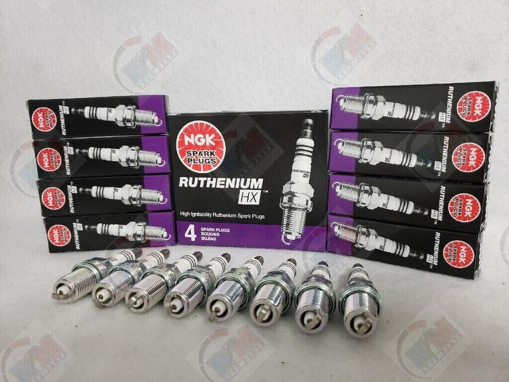 NGK RUTHENIUM HX Spark Plugs TR5AHX 94567 Set of 8