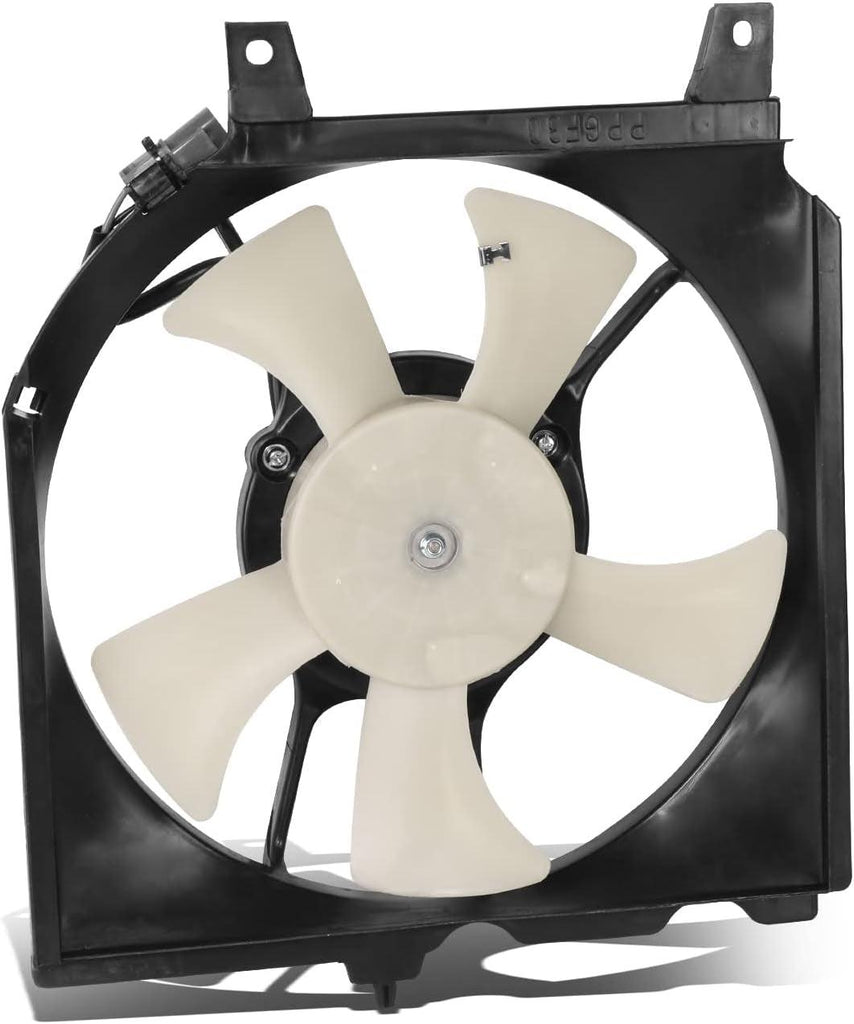 OEM-RF-0868 Factory Style A/C Condenser Fan Assembly Compatible with 91-94 Nissan Sentra MT