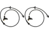 Rear PAIR Delphi ABS Wheel Speed Sensor for 1996-1997 Volkswagen Passat (58588)