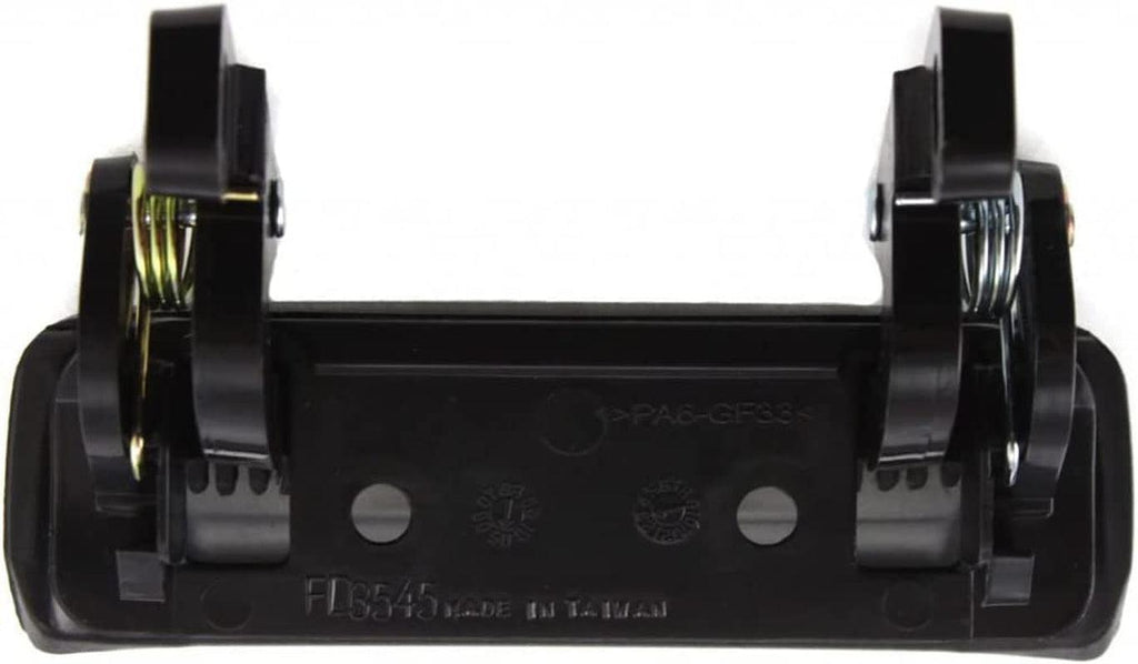 for Ford Ranger 2001-2011 Exterior Door Handle Driver or Passenger Side | Outer | Front | XL | Black Textured | Replacement for FO1310134 | 2L5Z1022404BAA, 615343485553