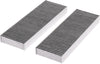 Fresh Breeze Cabin Air Filter Replacement for Car Passenger Compartment W/Arm and Hammer Baking Soda, Easy Install, CF8603A for Select Honda Vehicles White 2 Count (Pack of 1)