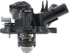 50072 Engine Coolant Thermostat with Water Outlet Housing for Select Mercedes Vehicles, 1 Pack