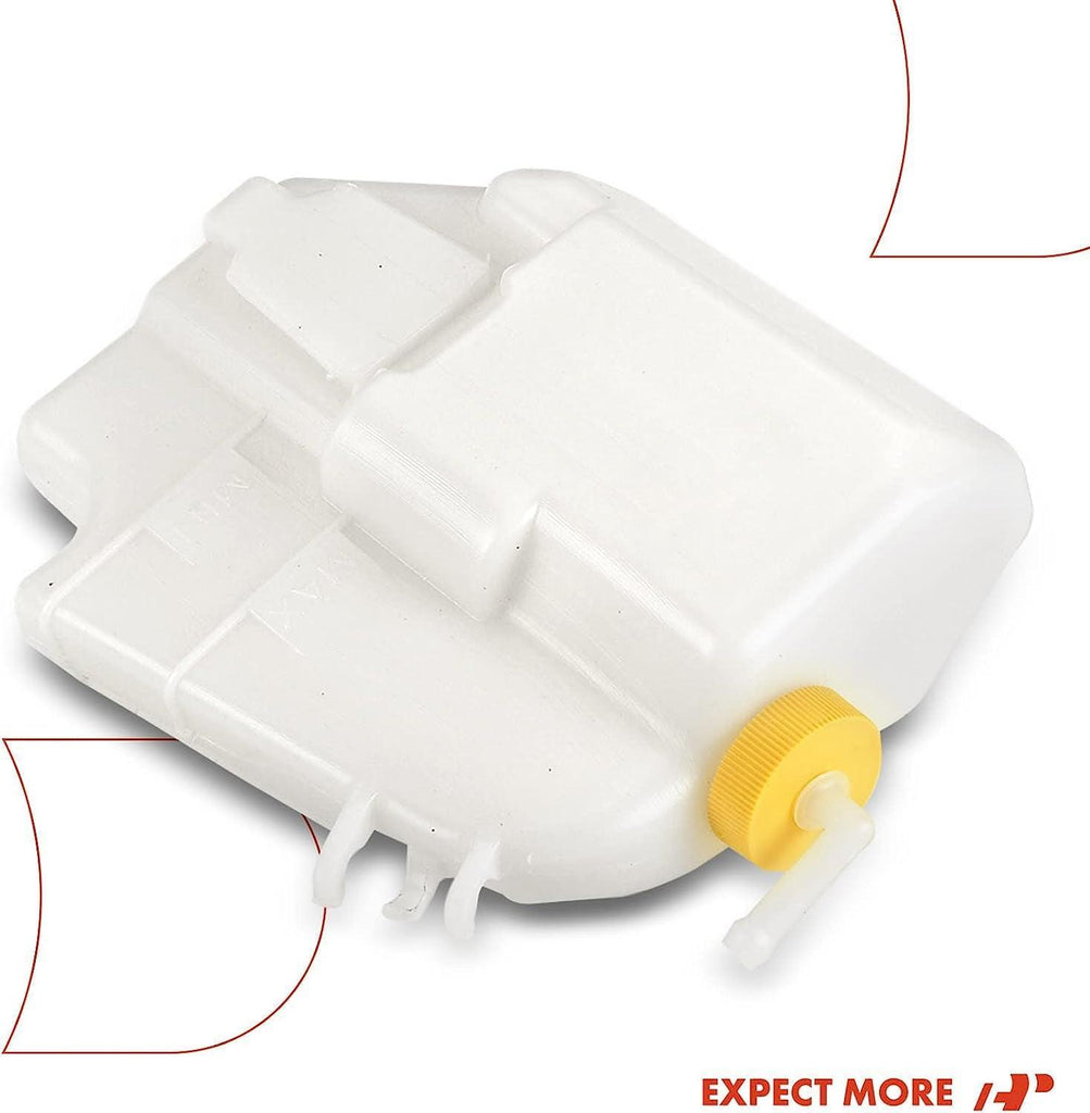 A-Premium Engine Coolant Overflow Recovery Reservoir Tank [With Cap] Compatible with Honda Civic 2006 2007 2008 2009 2010 2011, [4Cyl 1.3L 1.8L 2.0L]