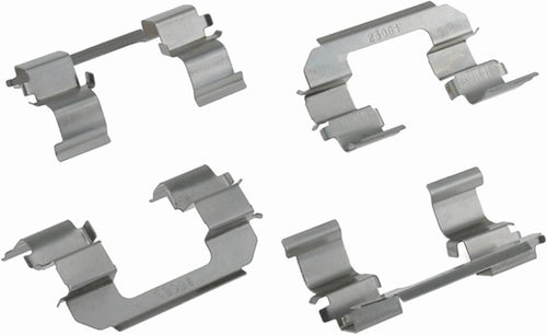 Gold 18K1687X Front Disc Brake Caliper Hardware Kit with Clips