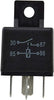 4RA 965 400-001 RELAY 12V 30A SPST BKT Black