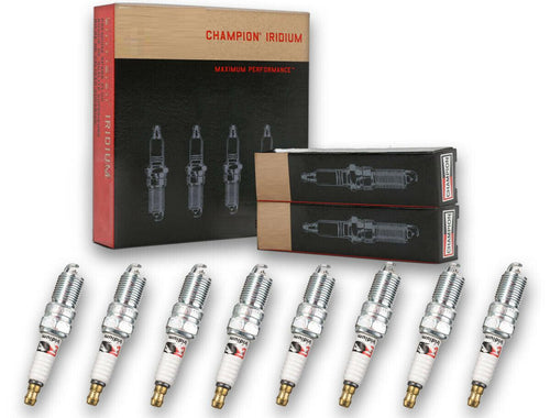 8 Pc Champion Iridium Spark Plugs for 2008-2010 Ford F-150 5.4L V8