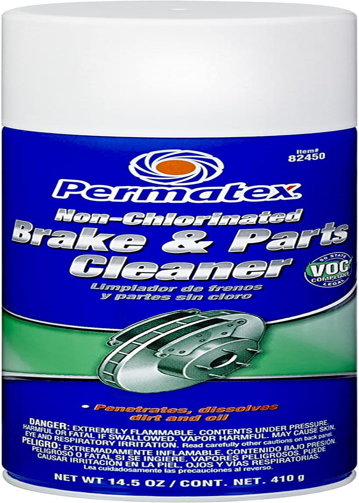 Permatex 82450 Non-Chlorinated Brake and Parts Cleaner, 14.5 Oz.